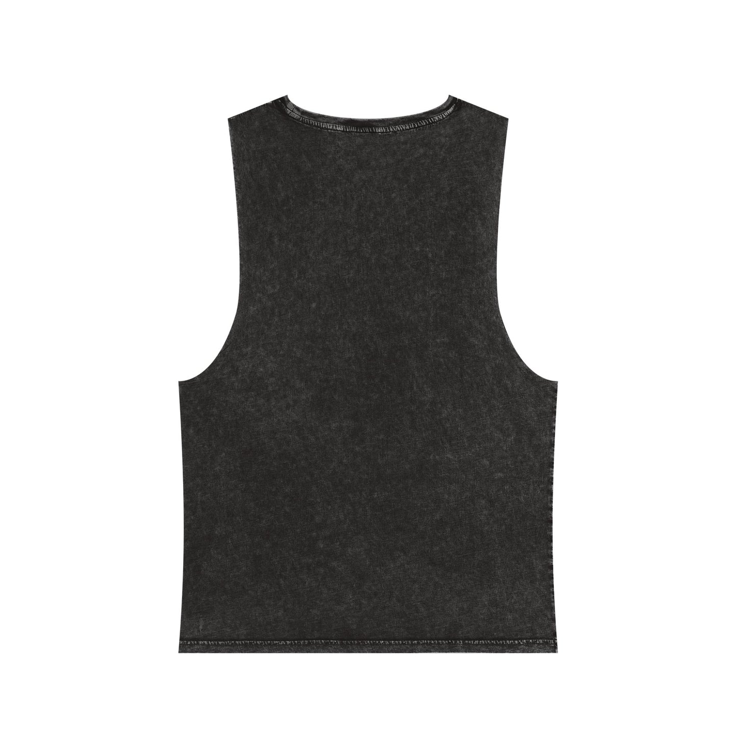 Unisex Stonewash Tank Top - Covered in Christ Design, Inspirational Christian Tank, Casual Summer Wear, Faith-Based Apparel, Perfect Gift