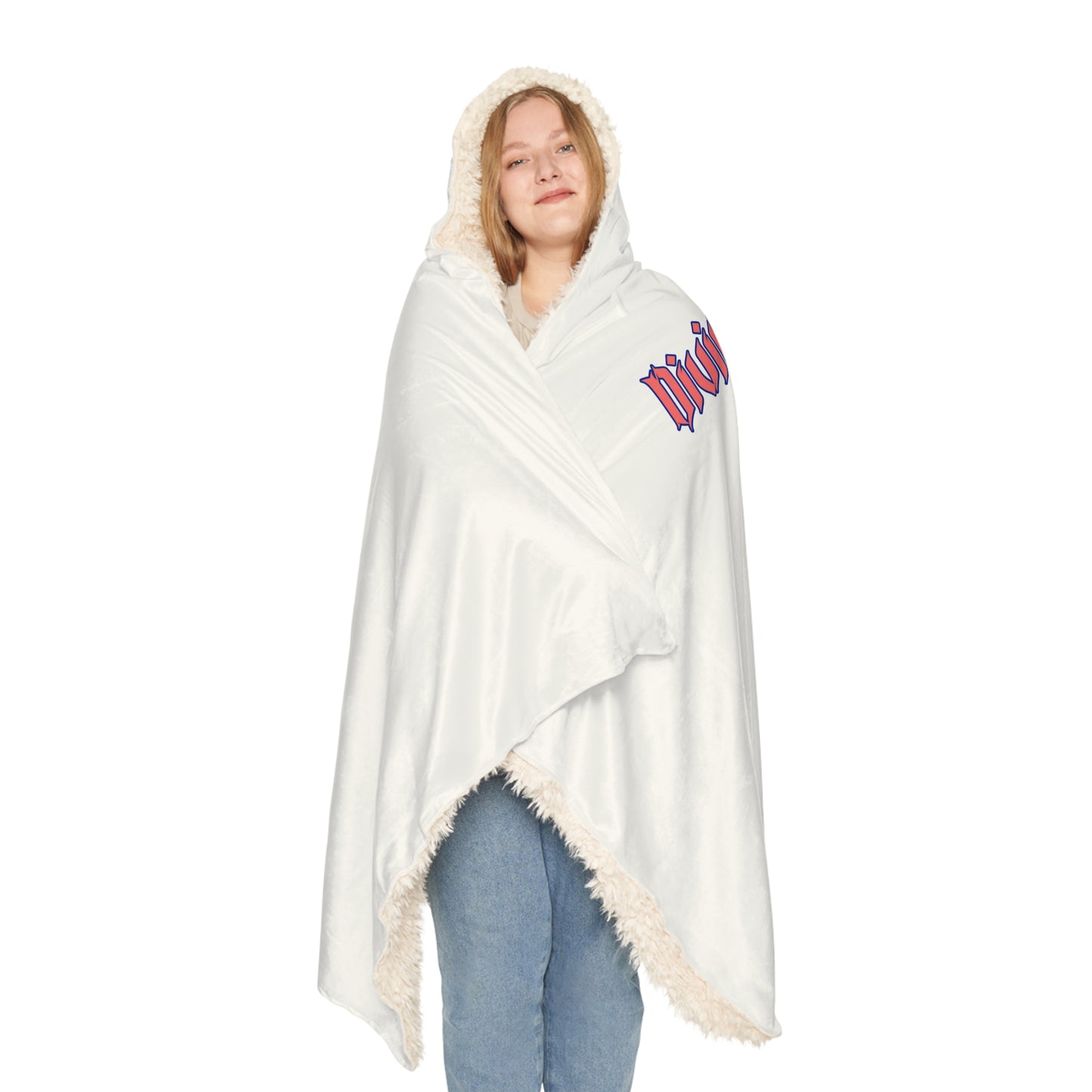 Divinely Wrapped Snuggle Blanket | Cozy Hooded Blanket, Perfect for Relaxation, Gifts, Spiritual Comfort, Home Decor