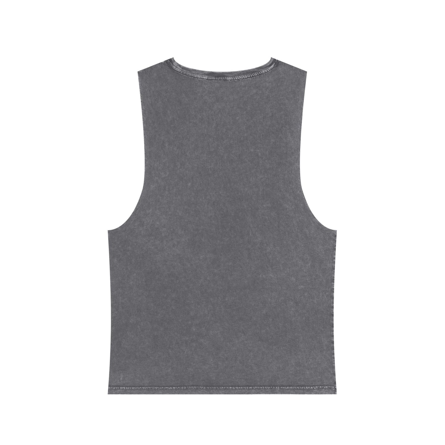 Unisex Stonewash Tank Top - Covered in Christ Design, Inspirational Christian Tank, Casual Summer Wear, Faith-Based Apparel, Perfect Gift