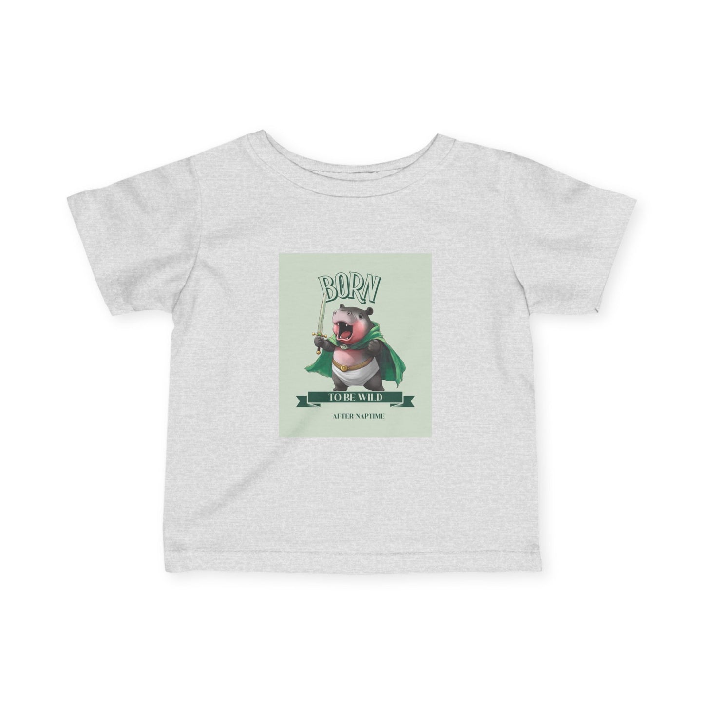 Super Cute Infant Jersey Tee with 'Born to be Wild' Design, Baby T-Shirt, Newborn Gift, Toddler Apparel, Kids Clothing