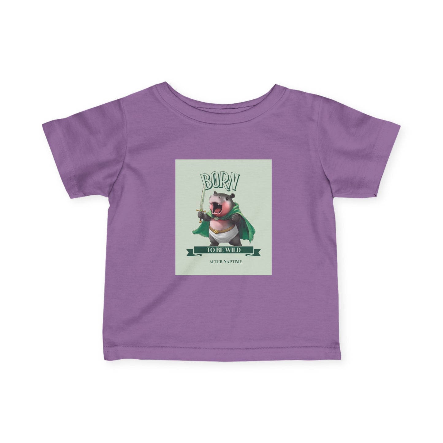 Super Cute Infant Jersey Tee with 'Born to be Wild' Design, Baby T-Shirt, Newborn Gift, Toddler Apparel, Kids Clothing