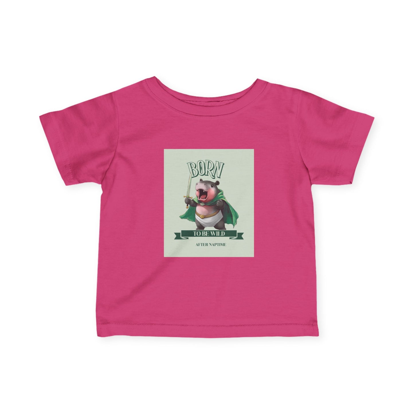 Super Cute Infant Jersey Tee with 'Born to be Wild' Design, Baby T-Shirt, Newborn Gift, Toddler Apparel, Kids Clothing