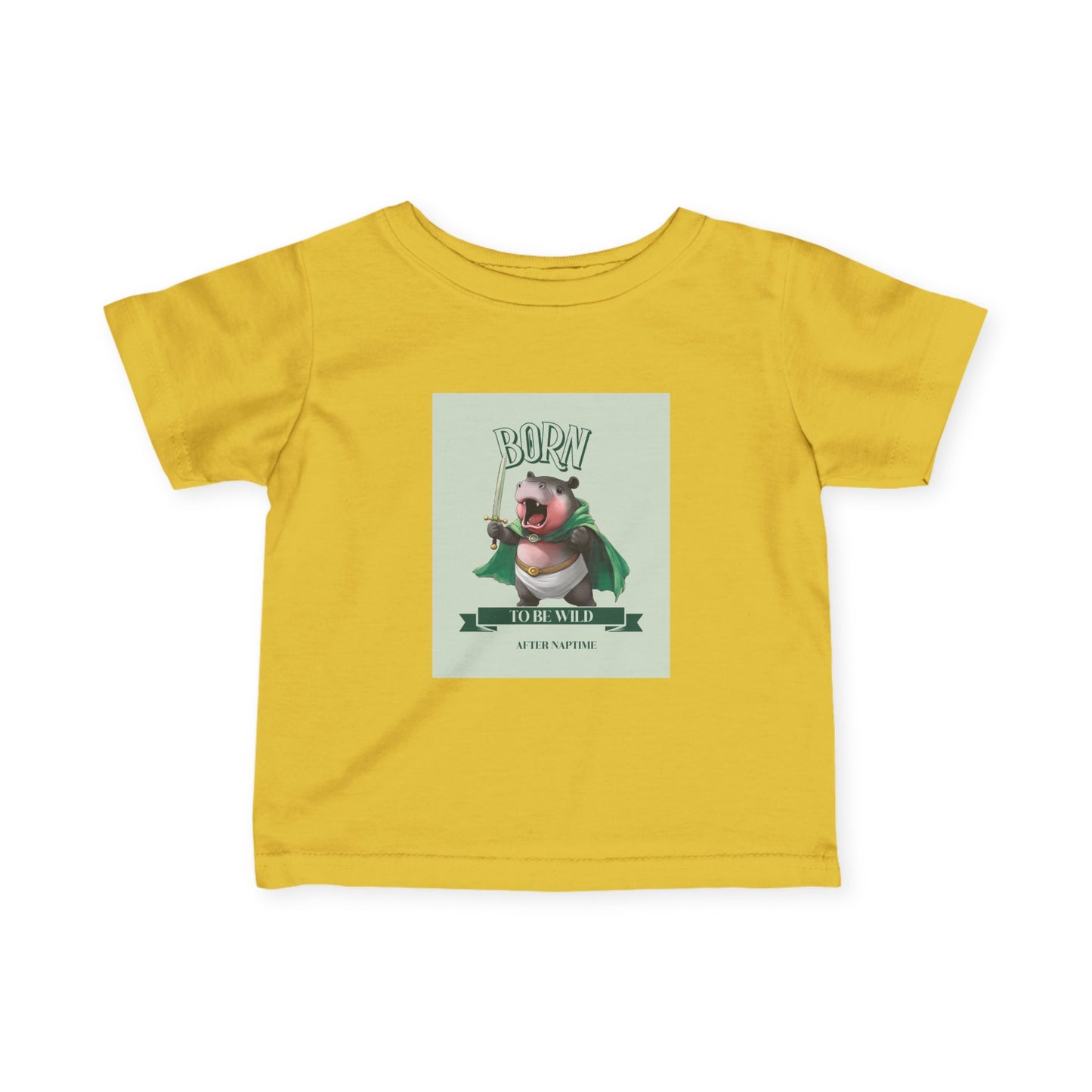 Super Cute Infant Jersey Tee with 'Born to be Wild' Design, Baby T-Shirt, Newborn Gift, Toddler Apparel, Kids Clothing