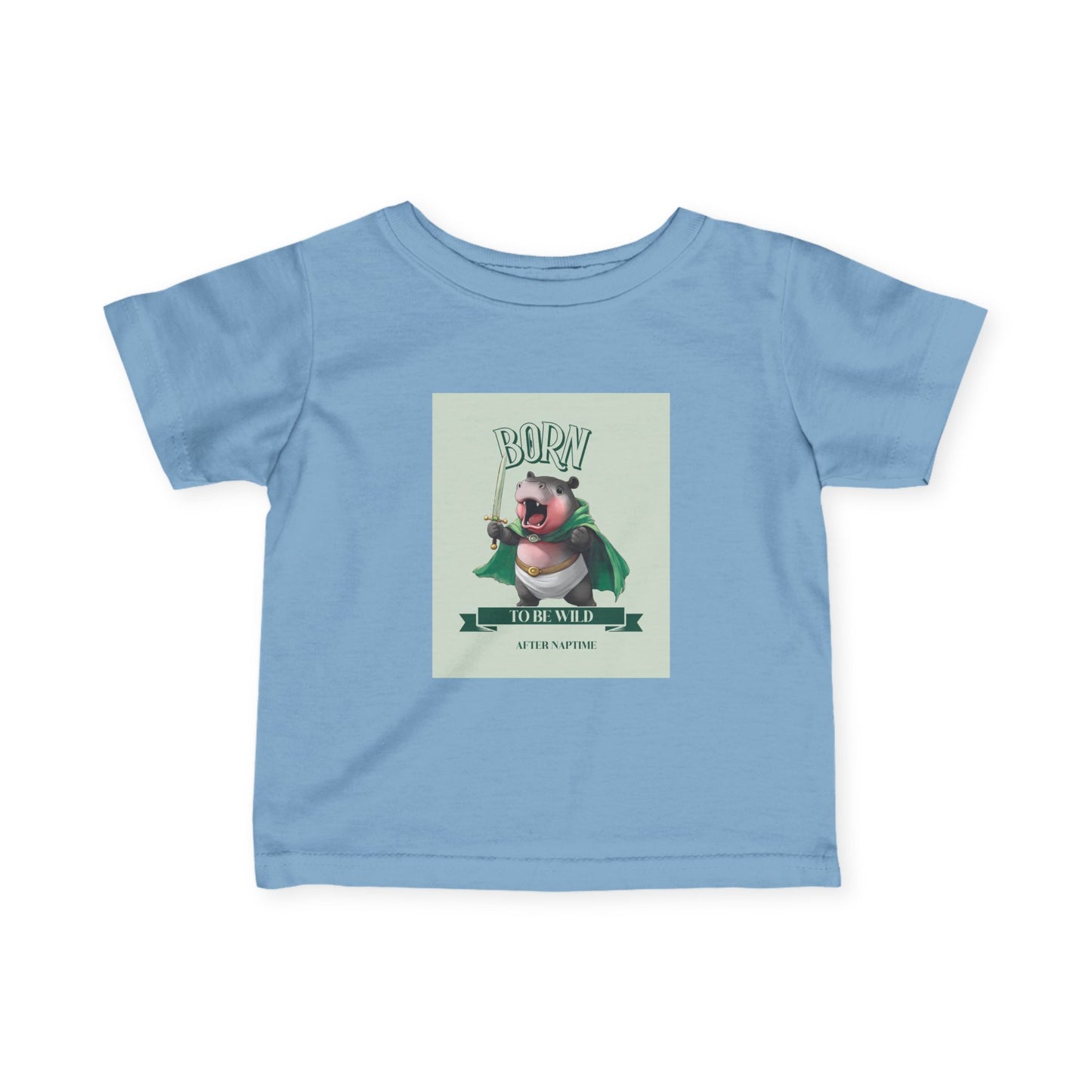 Super Cute Infant Jersey Tee with 'Born to be Wild' Design, Baby T-Shirt, Newborn Gift, Toddler Apparel, Kids Clothing